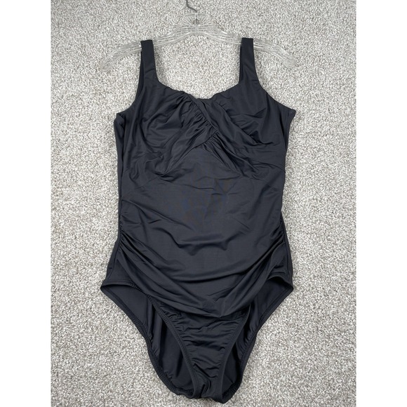 Lands' End Size 12DD Womens DD-Cup Slender Suit Carmela One Piece Swimsuit Beach - Picture 1 of 10